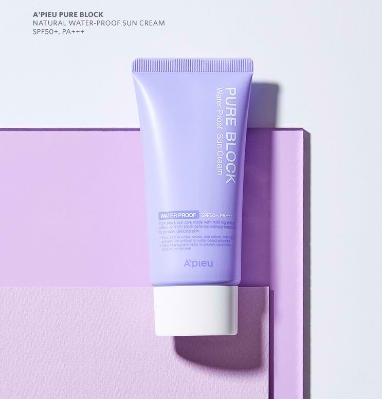 ضد افتاب واتر پروف اپیو<br>A'PIEU Pure Block Waterproof Sunscreen Cream